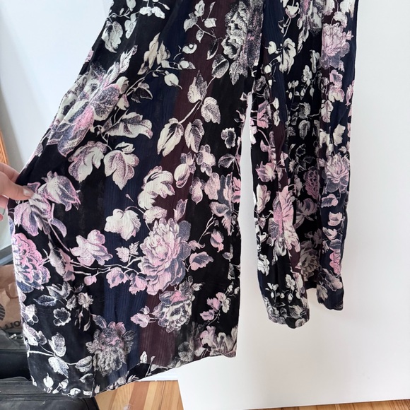 FREE PEOPLE Melrose Jumpsuit Midnight Garden Combo - Picture 6 of 10